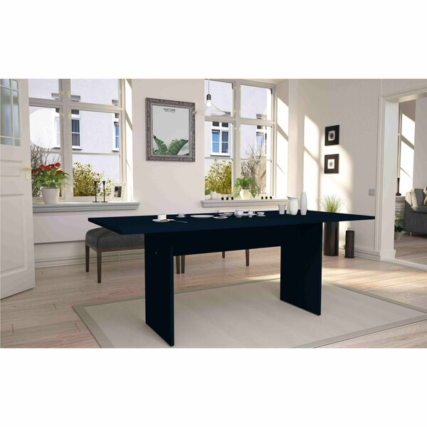 Manhattan Comfort Rectangle Dining Table, 67.91 in. L X 32.48 in. H, MDF 122GMC4